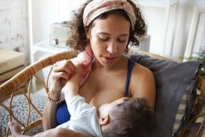 Women breastfeeding