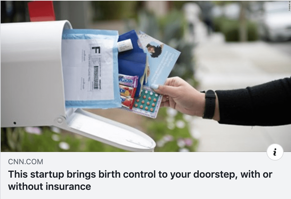 CNN Business Feat. Delivering Birth Control with or