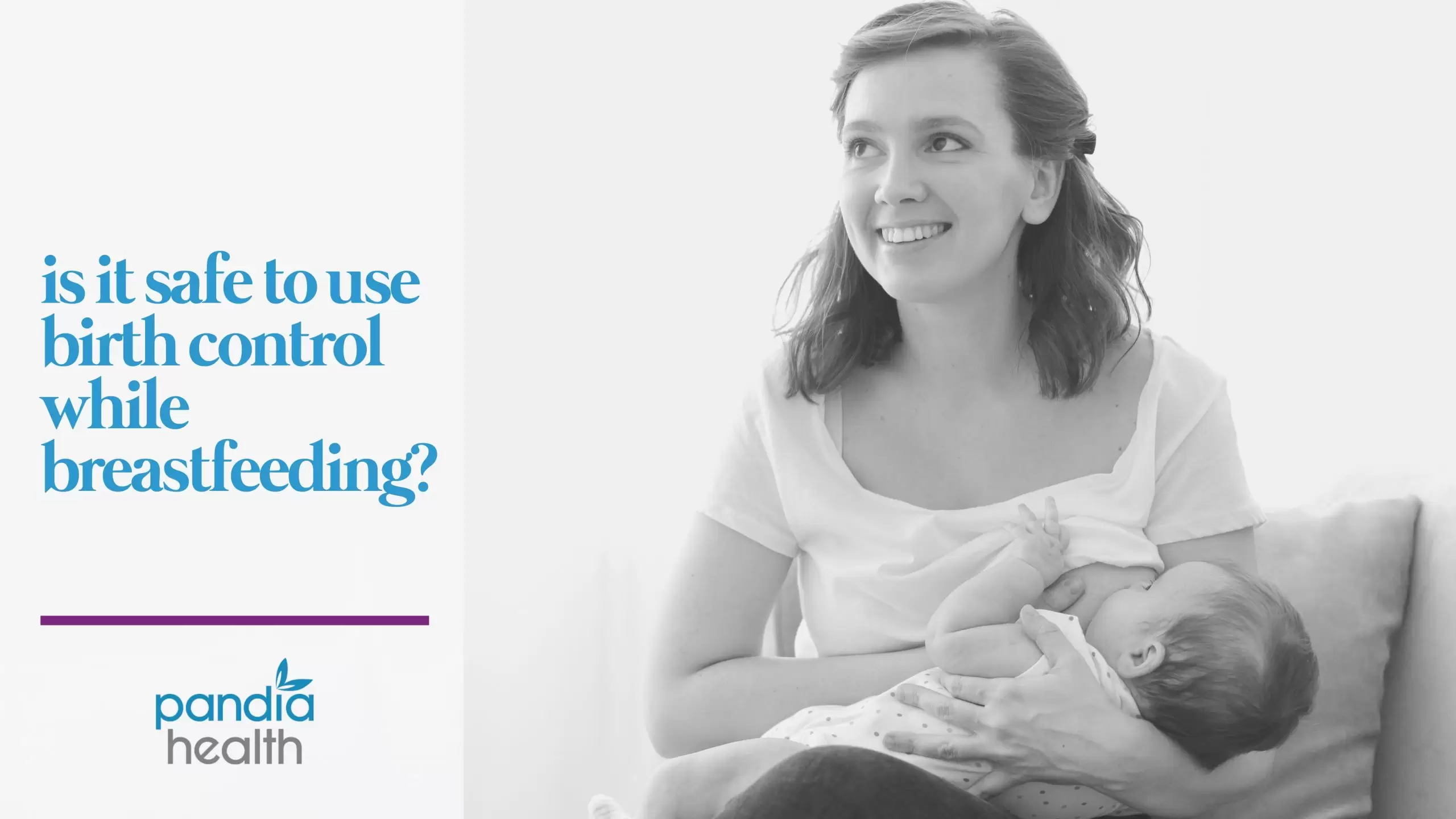 woman sitting on couch smiling as baby breastfeeds on her lap