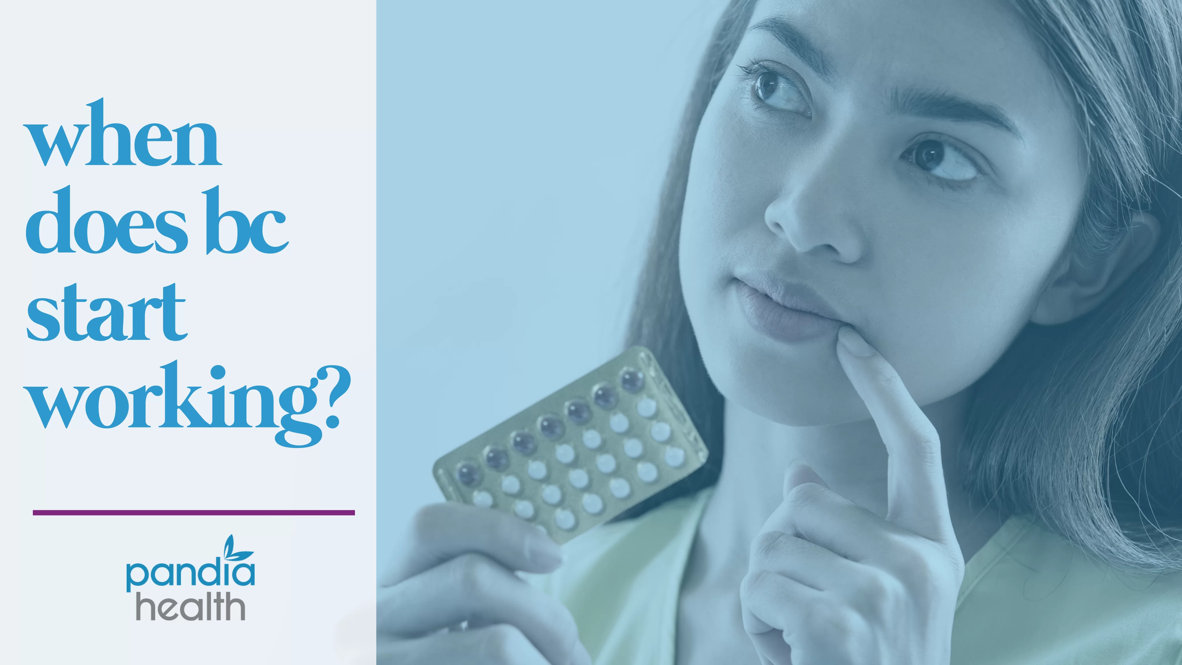 woman holding a pack on birth control