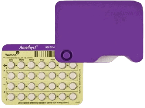 Amethyst birth control pills