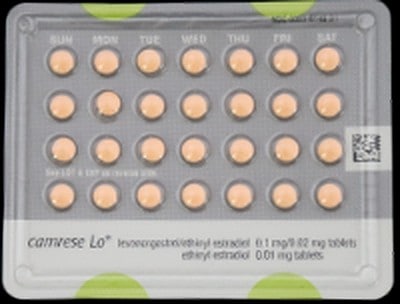 Camrese Lo Birth Control Pills