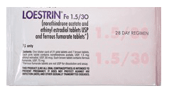 Loestrin Fe 1.5/30 birth control pills