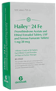 Hailey 24 Fe Birth Control Pills