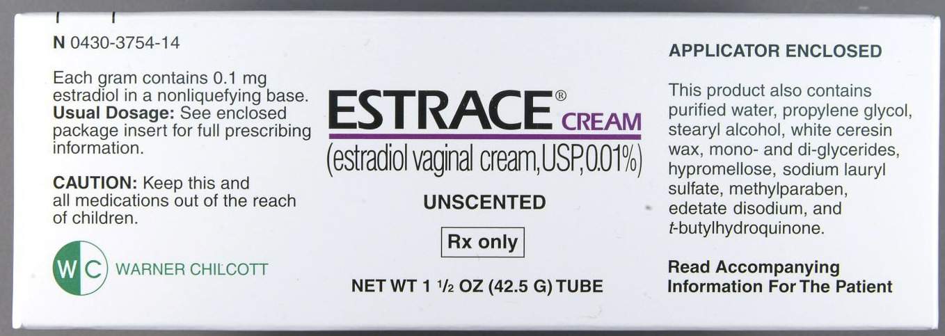 Estrace 0.01% vaginal cream