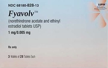 Fyavolv 1mg/5mcg pack