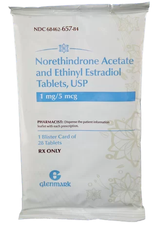 Norethindrone Acetate and Ethinyl Estradiol 1mg 5 mcg