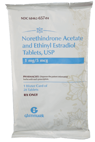 Norethindrone Acetate and Ethinyl Estradiol 1mg 5 mcg