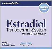 Estradiol patch 0.0375mg
