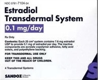 Estradiol patch 0.1mg/day