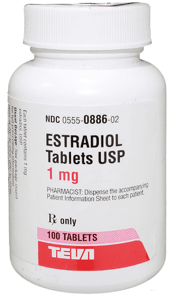 estradiol tablets 1 mg